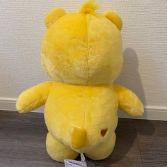 【新品タグ付き】ケアベア　きらきらBIGぬいぐるみの画像