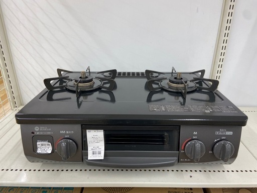 【トレファク ラパーク岸和田店】都市ガステーブル Rinnai 2023年製 水なし片面焼き