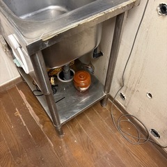 業務用シンク　流し台の画像