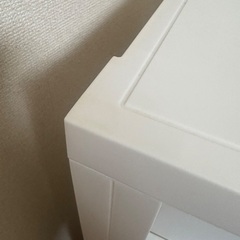 焦げ茶 チェスト棚の画像
