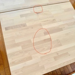 IKEA大人気ダイニングテーブル　折り畳みの画像