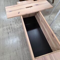 J8563 【リユースのサカイ柏店】 IKEA イケア ベンチ クリーニング済み の画像
