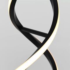 【店頭引き取り限定】新品　ARTIKA スワールテーブルランプ ブラックの画像