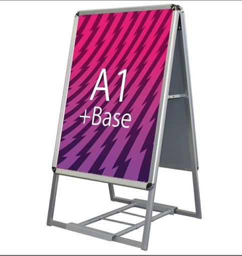 【新品】A1看板　ベース付き