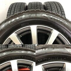 【BS BLIZZAK VRX2 175/65R15】スタッドレス【MANARAY SPORT ES 15インチ 5.5J4HPCD100+45】21年製 バリ溝 フィット等　(STN005)の画像