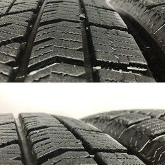 【BS BLIZZAK VRX2 175/65R15】スタッドレス【MANARAY SPORT ES 15インチ 5.5J4HPCD100+45】21年製 バリ溝 フィット等　(STN005)の画像
