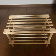 木製棚の画像