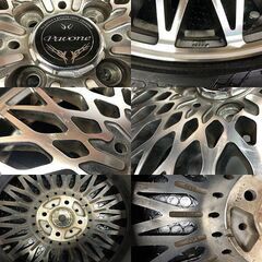 【GOODYEAR EAGLE LS2000 165/50R15】夏タイヤ【LOXARNY PAVONE パヴォーネ 15インチ 4.5J4HPCD100+45】21年製 バリ溝 コペン等　(STP008)の画像