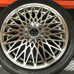 【GOODYEAR EAGLE LS2000 165/50R15】夏タイヤ【LOXARNY PAVONE パヴォーネ 15インチ 4.5J4HPCD100+45】21年製 バリ溝 コペン等　(STP008)の画像