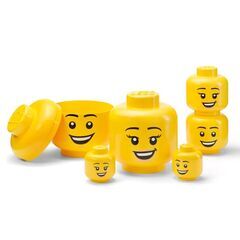 【店頭引き取り限定】新品未開封　レゴ ストレージ ヘッド セットの画像