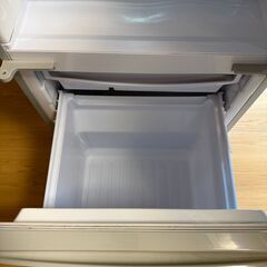 SHARP シャープ 2ドア冷蔵庫 2013年式 SJ-PD14X-N 冷蔵庫 137L 家庭用 キッチン家電 白物家電 動作OKの画像