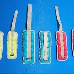 リストウエイトセット(0.5kg, 1kg, 1.5kgペア)の画像