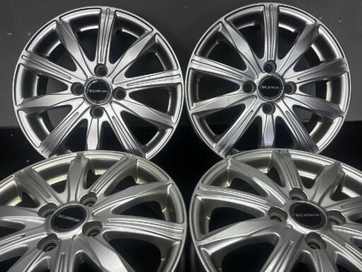 BS BRIDGESTONE BALMINUM バルミナ 社外ホイール 15インチ 4本