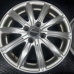 BS BRIDGESTONE BALMINUM バルミナ 社外ホイール 15インチ 4本 4.5J4HPCD100+48 ワゴンR タント スペーシア ムーヴ等　(SHH017)の画像