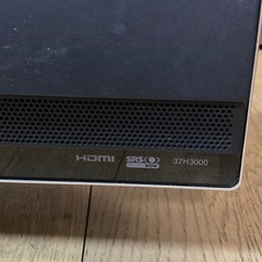 テレビ　東芝　REGZA 37H3000 の画像