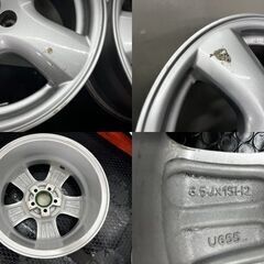 ATS 社外ホイール 15インチ 4本 6.5J5HPCD100+38 VW/ゴルフ等　(SHA007)の画像