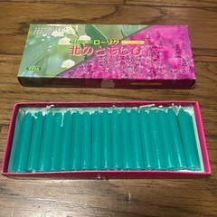 毎日香　2箱　　ローソク１箱の画像