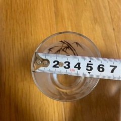 【送料込み】シャディ グラスウェア 10客セット 竹柄 ゴールド 昭和レトロ 未使用の画像
