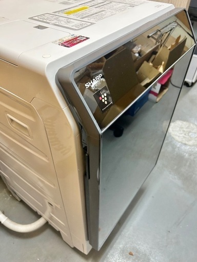 シャープ ドラム式洗濯乾燥機 11/6kg ES-W112-SR 2020年