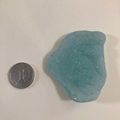 シーグラス　大粒　ブルー系　人気　の画像
