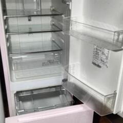 小型冷蔵庫　ピンク　　洗濯機セットも！！の画像