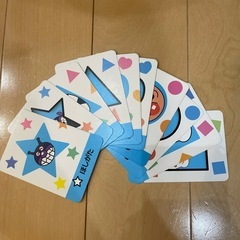 アンパンマン　いろ・かず・かたちカードの画像