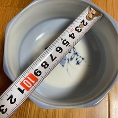 【送料込み】昭和レトロ 小鉢 5皿セット／未使用・花柄・御陶器・小料理屋風にも◎の画像