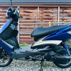 北海道　ヤマハ　シグナスZ125 FI インジェクション車　タイヤ前後山あり！バッテリー付き！の画像