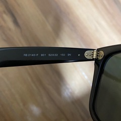 レイバンRay-Ban WAYFARER RB 2140-F 901の画像