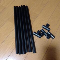 収納 ポールラック ハンガーラック の画像