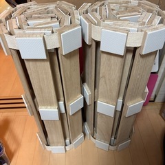 すのこベッド　ロール式　セミダブルの画像