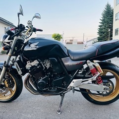 北海道　ホンダ　CB400SF  NC39 スペック2 タイヤ前後山あり！バッテリー新品の画像