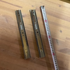 スライドレールと金具　usedの画像