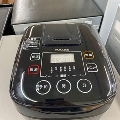 【トレファク ラパーク岸和田店】マイコン炊飯ジャー YAMAZEN 3合 2020年製の画像