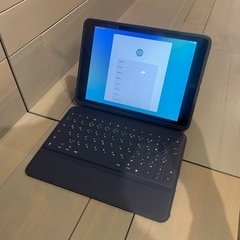 iPad 第９世代 キーボードケース付きの画像