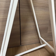 全身鏡　ホワイトの画像