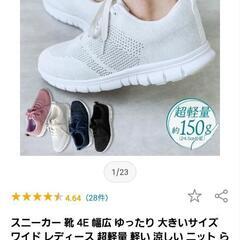 [美品] 靴  25.0cm  幅広  4Eの画像