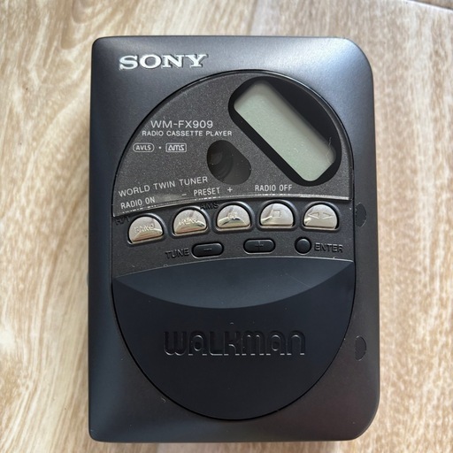 SONY WALKMAN WM-FX909 日本製 ラジオカセットプレーヤー レア