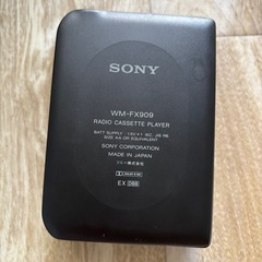 SONY WALKMAN WM-FX909 日本製 ラジオカセットプレーヤー レアモデルの画像