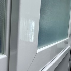 ホワイト 食器棚 扉付き　ルームズ大正堂　カップボードの画像