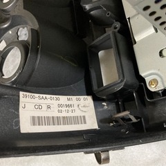 🚗スズキ純正CDチューナーユニットの画像