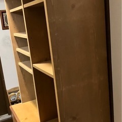 本棚(引き出し付)の画像