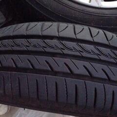 山有り　1本パンク　155/65R14の画像