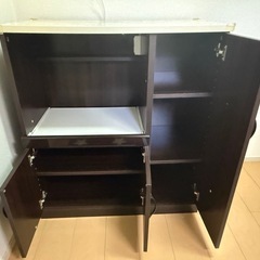  キッチンボード レンジボード キッチンカウンター レンジ台 の画像
