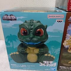 鎮座獸　メカゴジラ＆リトルゴジラ（ミニラ）＆キングギドラの画像