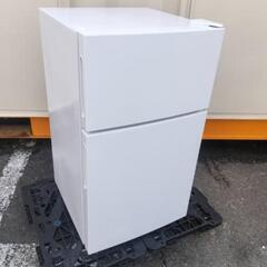 ◆受付終了◆2021年製◆MAXZEN 冷蔵庫 小型 2ドア 87L コンパクト R087ML01WH マクスゼンの画像