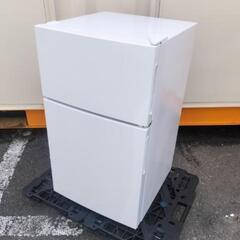 ◆受付終了◆2021年製◆MAXZEN 冷蔵庫 小型 2ドア 87L コンパクト R087ML01WH マクスゼンの画像