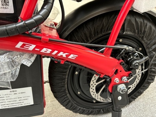 ラスト1台 レッドのみ 新品 未走行車 電動アシスト 関西配達可能 電動自転車 電動アシスト自転車新品未使用 (seki) 西川口の電動アシスト