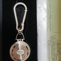 モーターショー札幌　 2018年　激レアコレクション　◎カラビナ時計　黒　当時物　美品の画像