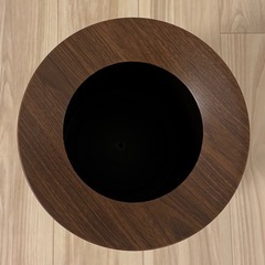 ideaco 木目調ゴミ箱　の画像